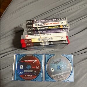 Lot of 9 play station 3 video games